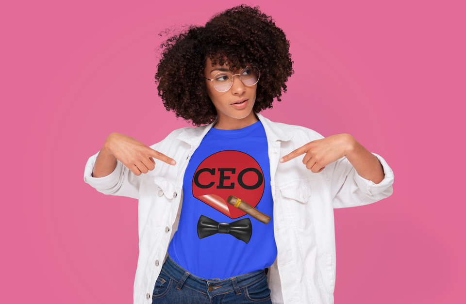 CEO'S ROCK - WOMEN'S ALL COLORS CREW NECK
